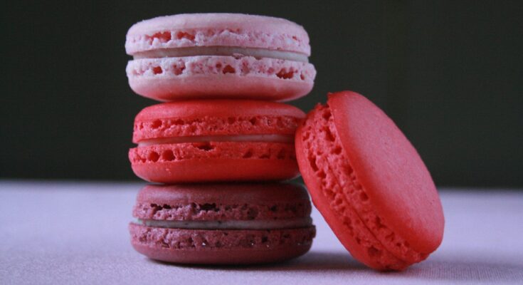 membuat macaron