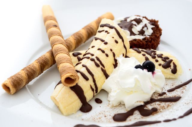pisang coklat